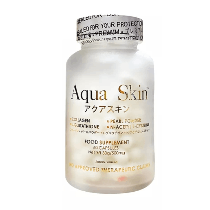 Aqua Skin Glutathione Collagen Capsules