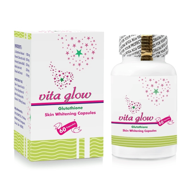 Vita Glow Glutathione Skin Whitening Capsules