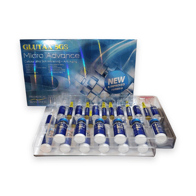 Glutax 5gs Micro Advance Cellular Ultra Skin Whitening Anti Aging Injection