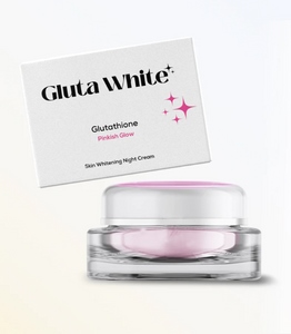 Gluta white Glutathione Pinkish Glow Skin Whitening Night Cream