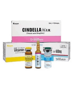 Cindella Luthione Vitamin C 600mg Skin Whitening Injection