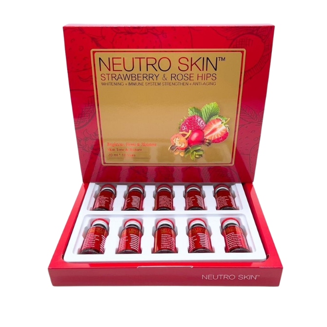 Neutro Skin Strawberry and Rosehips Glutathione Injection