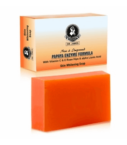 Dr James Papaya Enzyme Formula Skin Whitening Soap