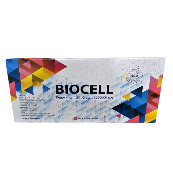 Biocell Renovation with Gluta 12000000mg Glutathione Injection