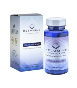 Relumins Advance White Oral Glutathione Placenta Maximum Strength Capsules