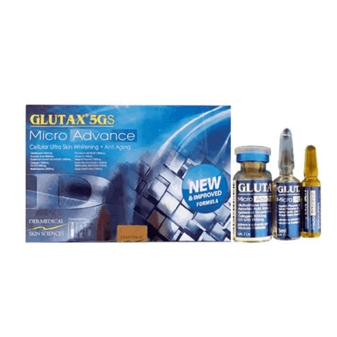 Glutax 5gs micro advance cellular ultra skin whitening anti aging