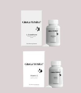 Gluta White L Glutathione and Vitamin C Capsules
