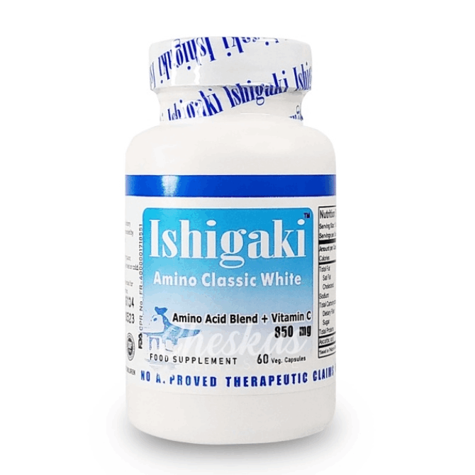 Ishigaki Amino Classic White Amino Acid Blend Vitamin C 850mg Capsules