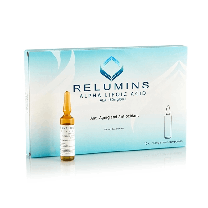 Relumins Alpha Lipoic Acid ALA 150mg 6ml Injection