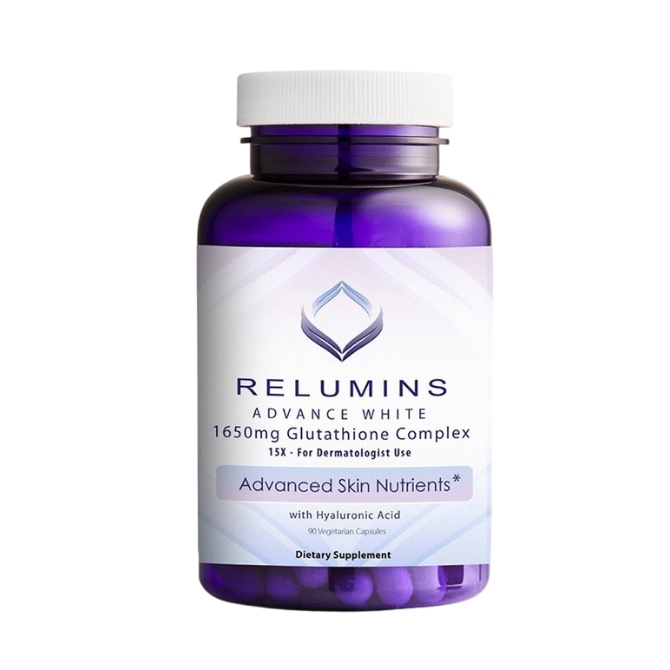 Relumins 1650mg 15X Glutathione With Hyaluronic Acid Capsules
